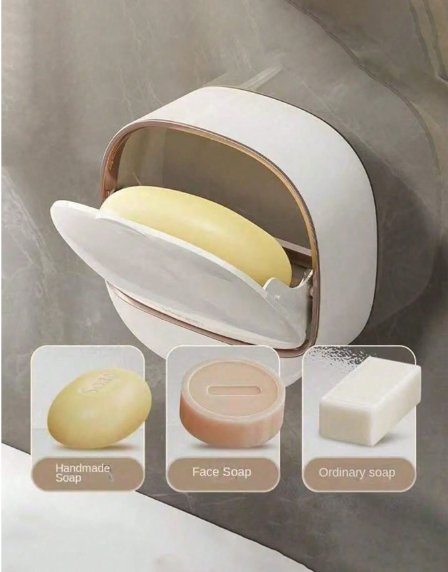Porte-savon de luxe avec plateau d'égouttage