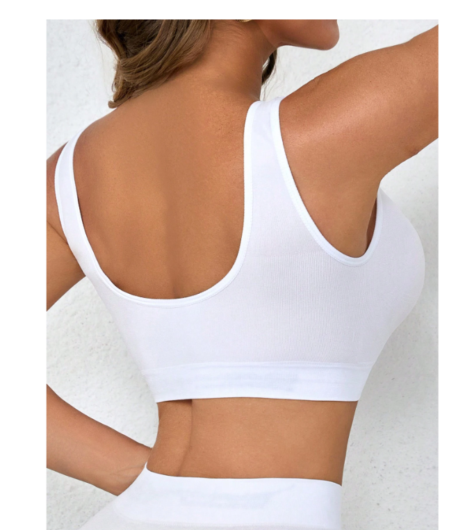 Soutien-gorge de sport sans couture et confortable, 3 pièces