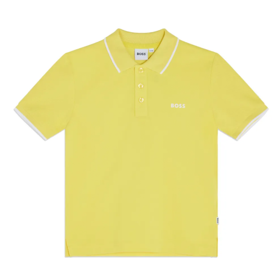 BOSS polo à logo imprimé,6 ans