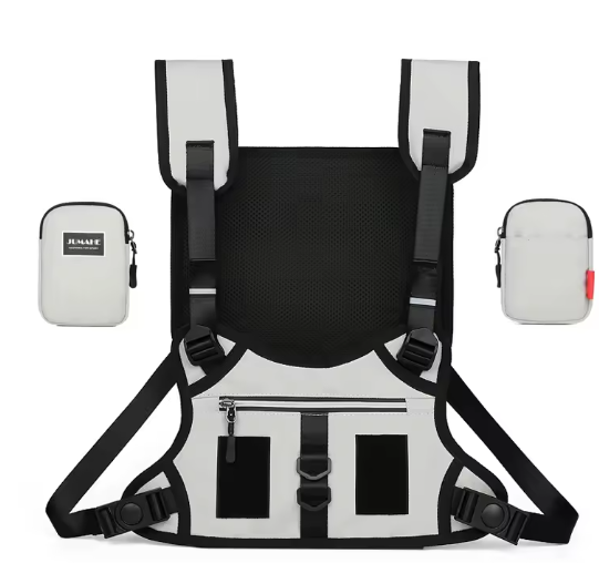 Sacs de sport pour hommes, Rig Bag, Hip-Hop, Nylon, Streetwear