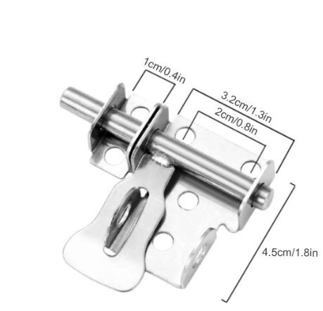 serrure de porte en acier inoxydable