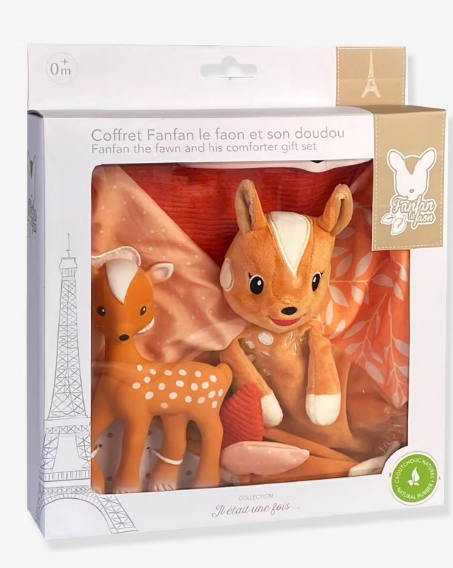 Coffret Fanfan Doudou Girafe