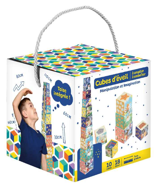 Puzzle Cube d'Éveil Bébé