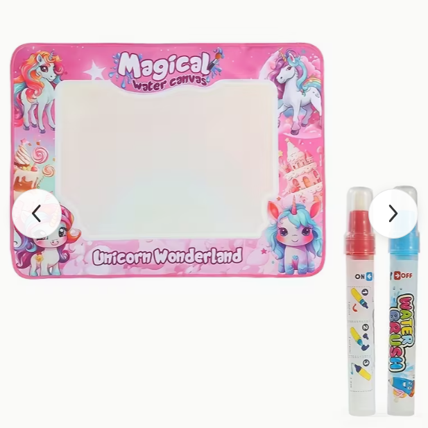 Toile Magique À L Eau Réutilisable Enfants Jeu Dessin Éducatif Sans Peinture Créatif