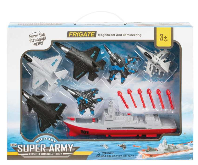 Set Militaire Naval 7 Pièces Diorama Maritime Accessoires Figurines Miniatures Historiques