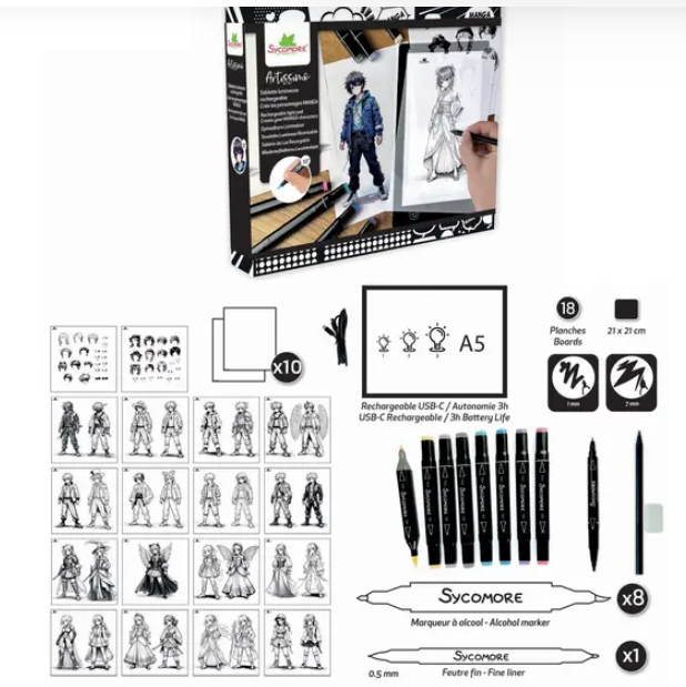 Tablette Lumineuse Manga