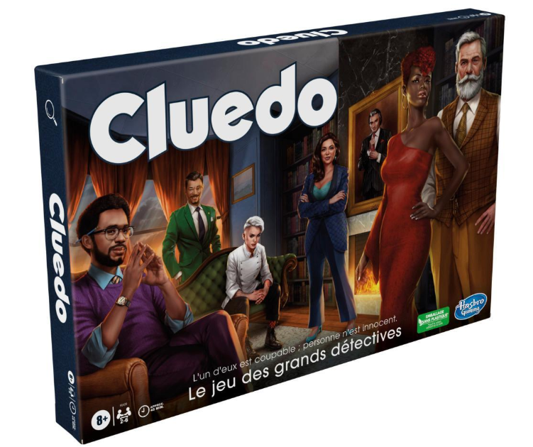 Cluedo Jeu de Société Hasbro Enfants À Partir De 8 Ans Déduction Enquête Famille Ensemble
