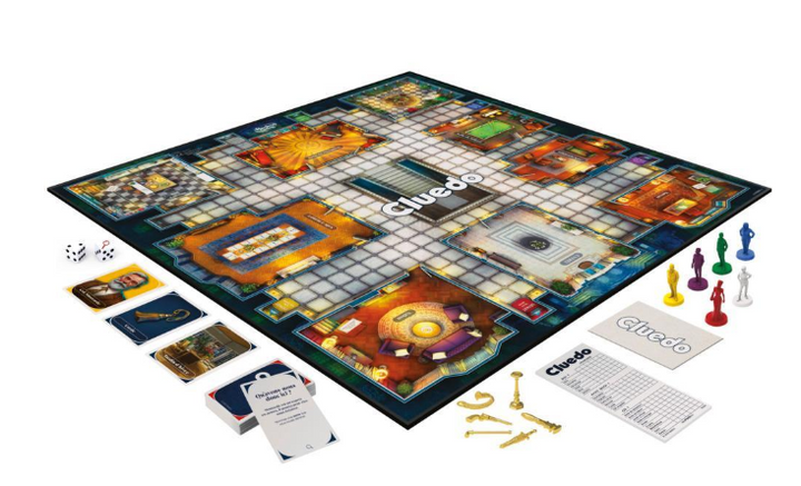 Cluedo Jeu de Société Hasbro Enfants À Partir De 8 Ans Déduction Enquête Famille Ensemble