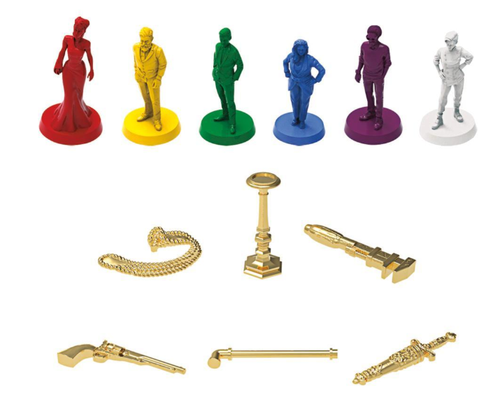 Cluedo Jeu de Société Hasbro Enfants À Partir De 8 Ans Déduction Enquête Famille Ensemble