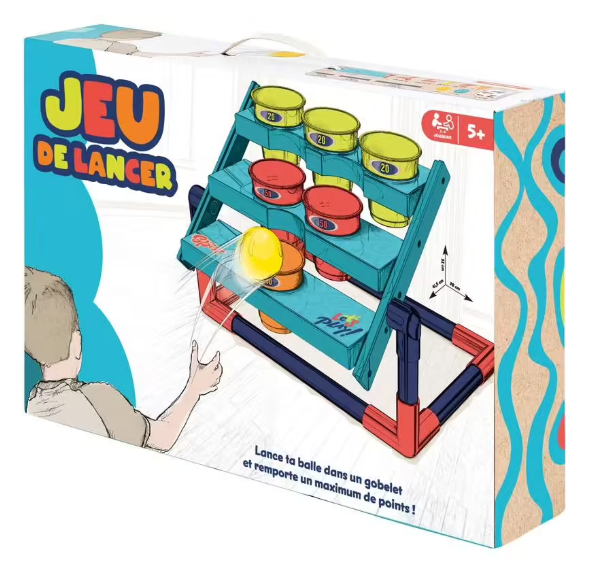 Gobelets Géants Multicolore