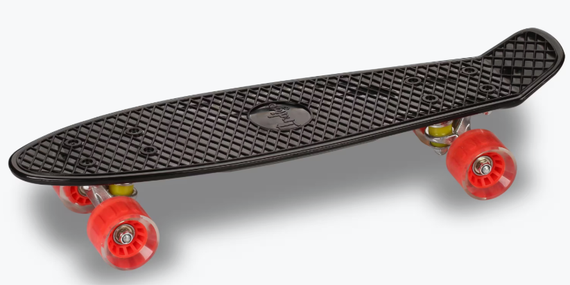 Skateboard 56 cm Noir