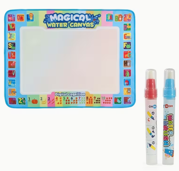 Toile Magique À L Eau Réutilisable Enfants Jeu Dessin Éducatif Sans Peinture Créatif
