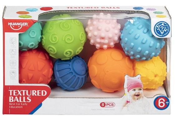 Balles Texturées Bébé Ensemble