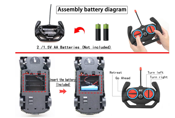 Voiture RC 1/18 Ferrari