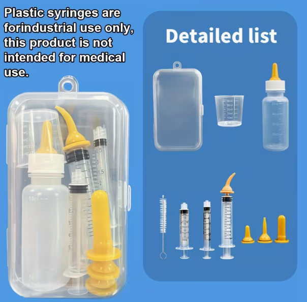 Kit de soins pour animaux de compagnie , idéal pour chatons, chiots et petits animaux