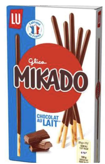 Mikado Chocolat Lait 100G