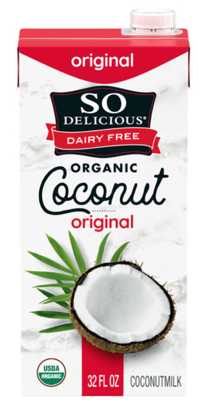So Delicious Dairy Free Lait de coco bio original 946ml