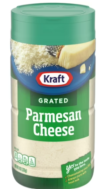 KRAFT – Parmesan Flacon Saupoudreur 227g