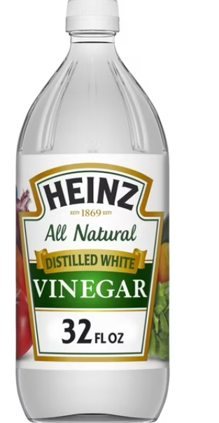 Vinaigre blanc distillé Heinz 100% naturel, 5% d'acidité, bouteille de 946 ml