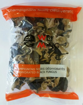 Champignons Noirs Séchés – 50 g