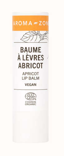 AROMA - ZONE - Baume à lèvres rose Bio abricot vegan - 4,5g