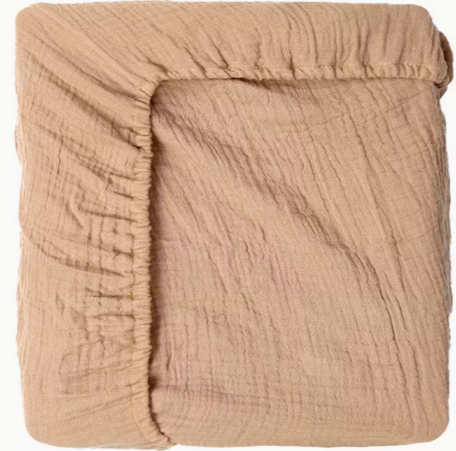 Housse de Matelas à Langer pour Bébé  marron