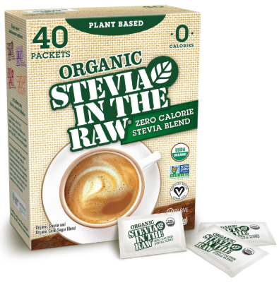 Stevia In The Raw – Édulcorant en Sachets – 40 Sachets