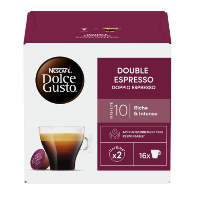 NESCAFÉ DOLCE GUSTO - Capsules Double Espresso x16 - 136g