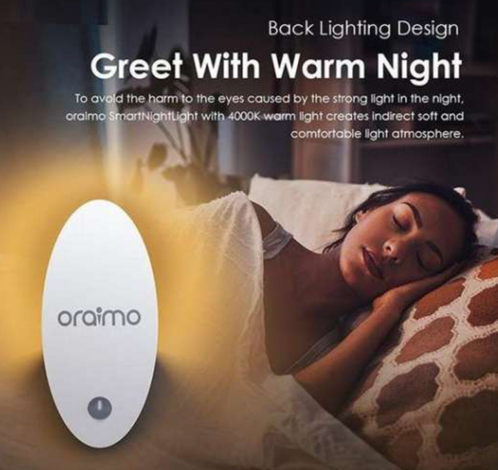 ORAIMO – Veilleuse Intelligente avec Lumière LED Automatique