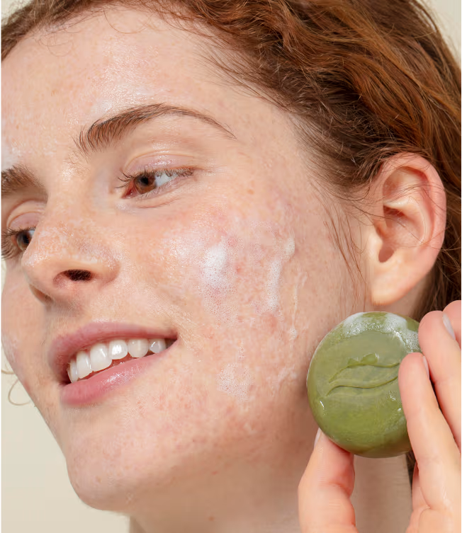 AROMAZONE-Pain lavant sans savon Pureté Neem & Tea tree BIO-50G