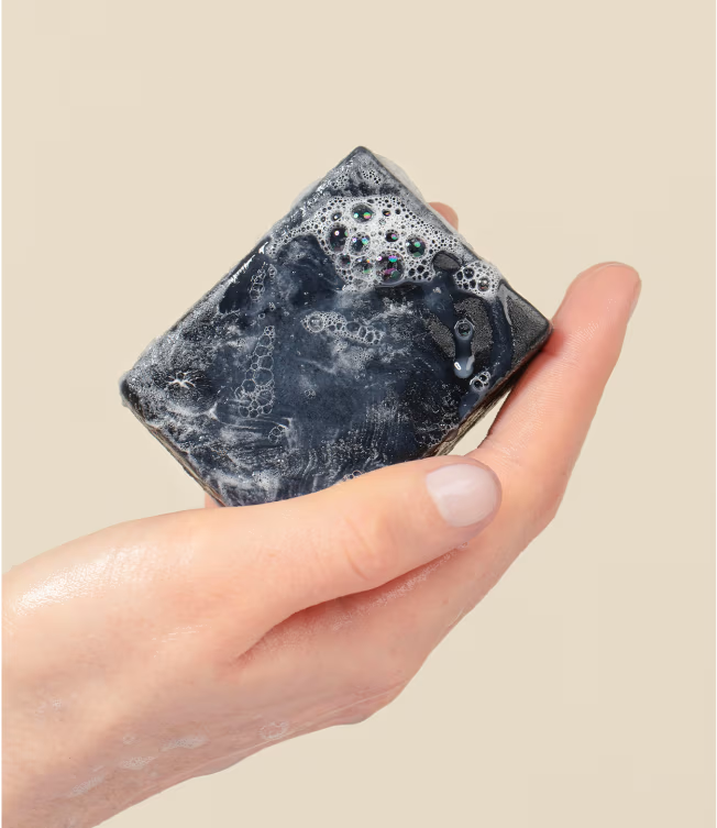 Savon artisanal Charbon Détox - végétal & SAF-100G