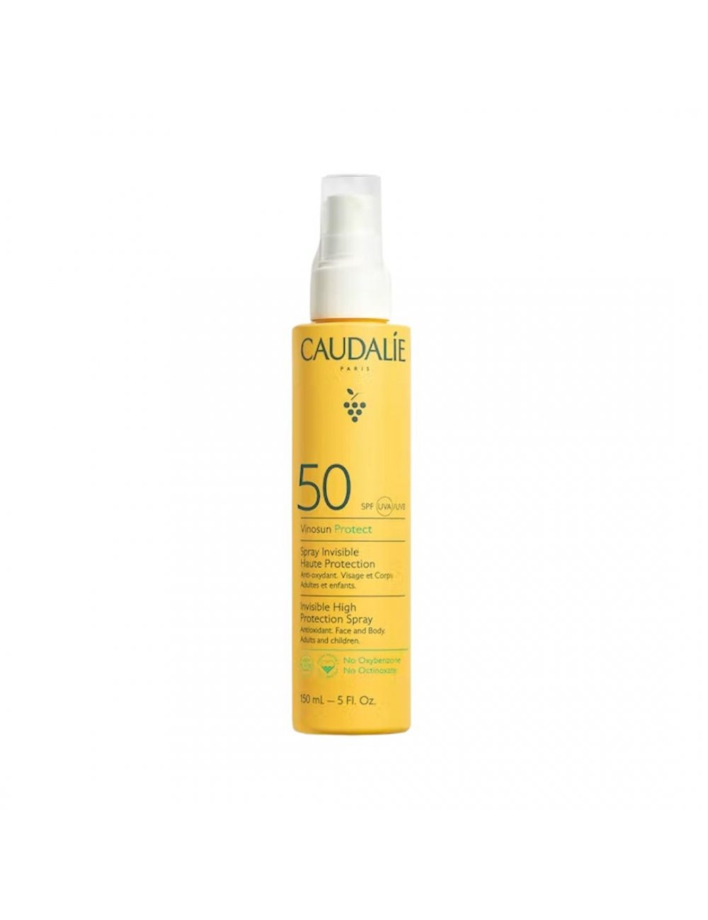 Caudalie - Spray solaire Invisible Haute Protection Vinosun Protect SPF50 - 150 ml Dakar Dialy
