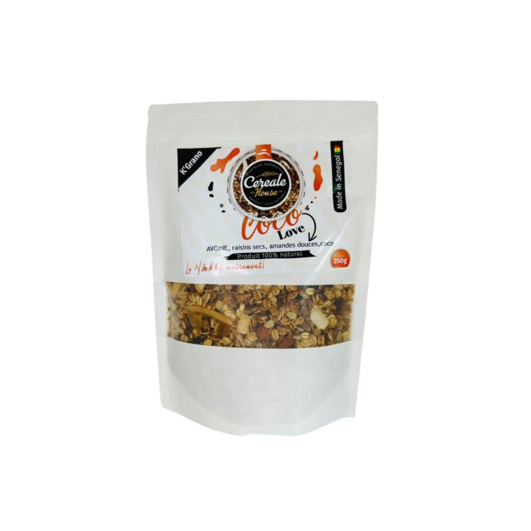 Céréale house - Muesli saveur Coco love - 250g Dakar Dialy