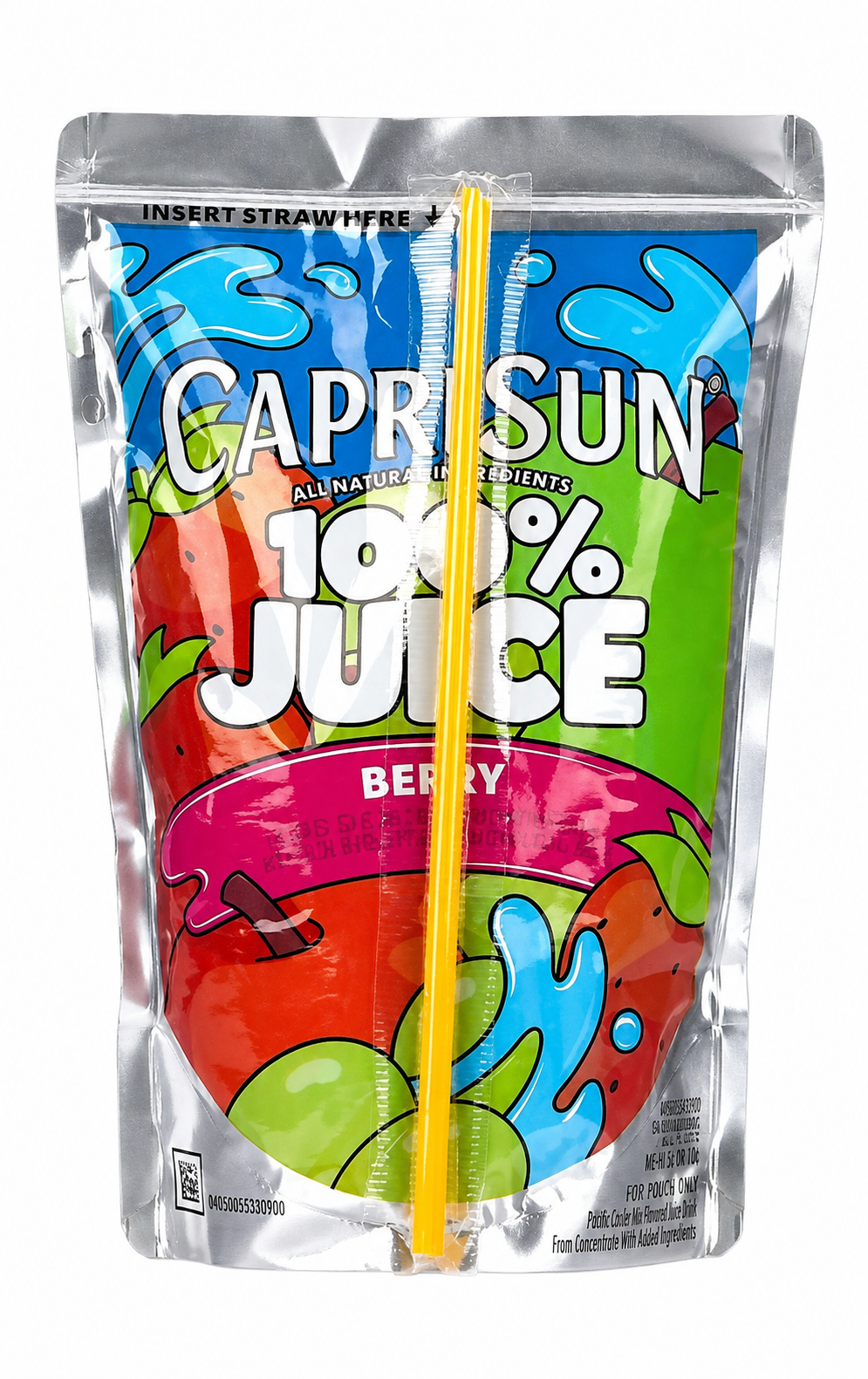 Capri Sun - Jus 100% Fruits Rouges - 177 ml