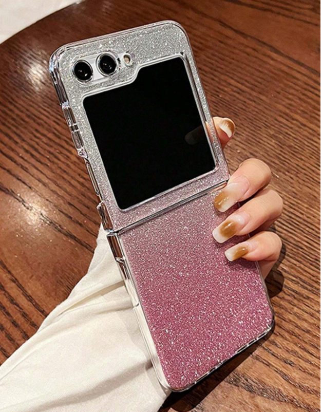 Étui Pailleté Luxueux Gradient pour Samsung Galaxy Z Flip6 Dialy - Dakar 