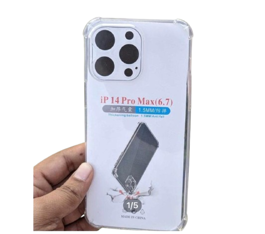 Coque de téléphone transparente - iPhone 13pro max Dakar Dialy