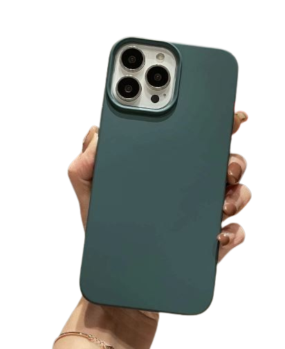Coque de téléphone vert sapin - iPhone Dakar Dialy