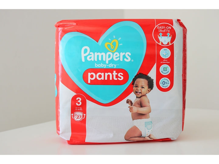 PAMPERS - Baby Dry Pants- Taille 3 (6-11 kg) - 27 pcs