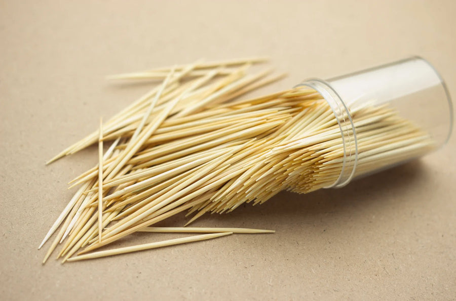Cure-Dents en Bois Naturel – 100 pcs Dialy - Dakar 