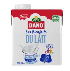 DANO - Brique de Lait entier - 500ML Dialy - Dakar 
