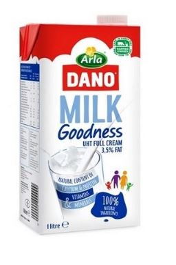 DANO - Brique de Lait entier  UHT - 1L Dialy - Dakar 