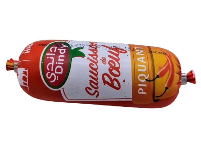 DINDY - Saucisson bœuf piquant 200G Dialy - Dakar