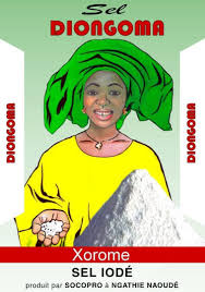 DIONGOMA - Sel fin iodé - 250G Dialy - Dakar 