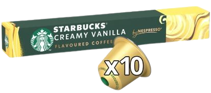 Café En Capsule Vanille Compatible Nespresso X10 -starbucks