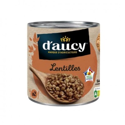 Lentilles D’aucy 256 g, disponibles sur Dialy à Dakar en 60 min.
