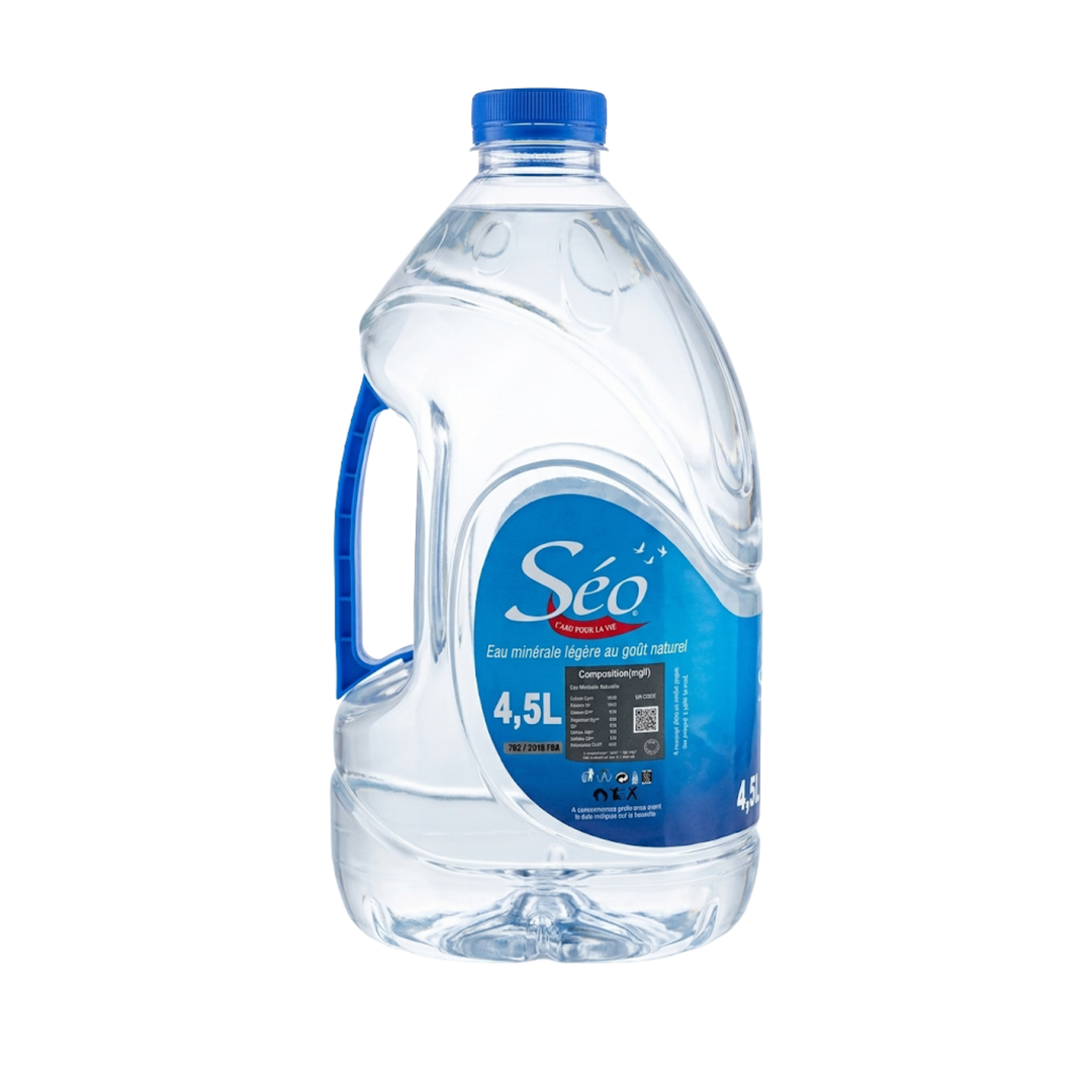 Seo - Bouteille d'eau Minérale - 4.5 L