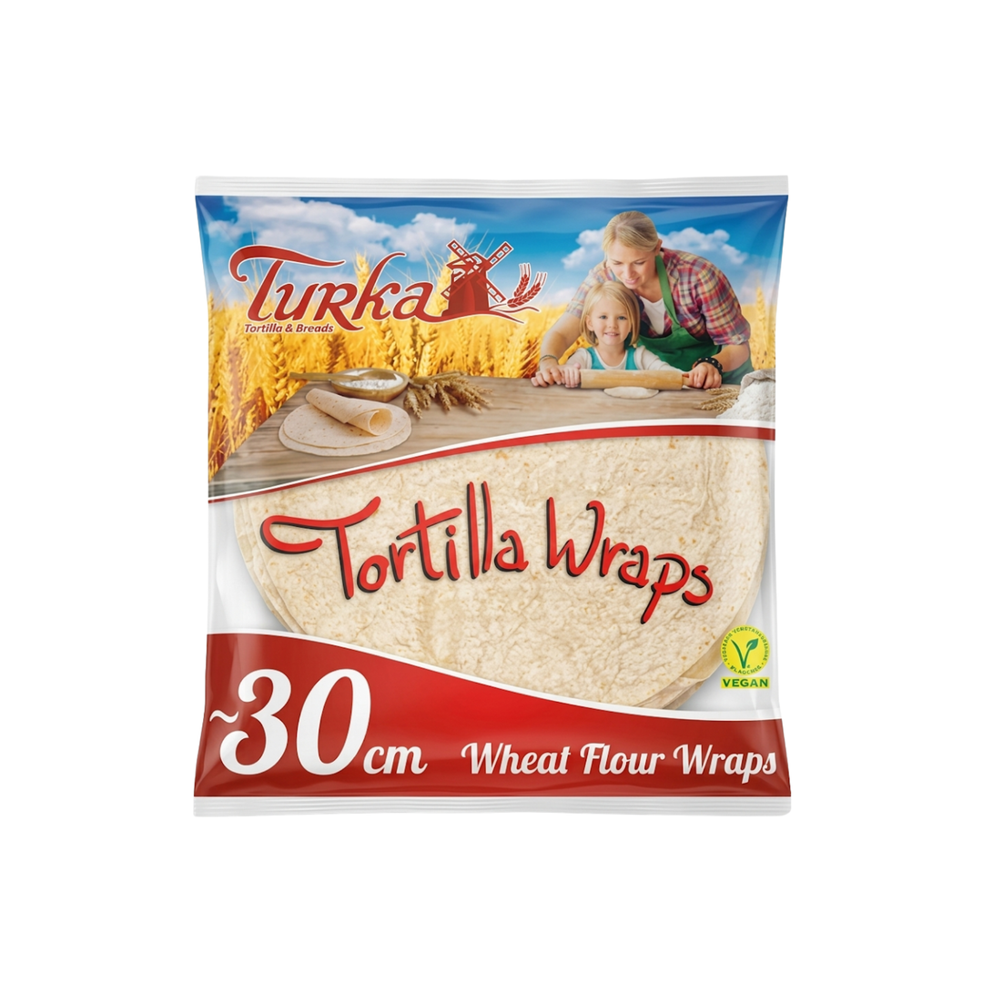 TURKA - Tortilla Wraps Vegan