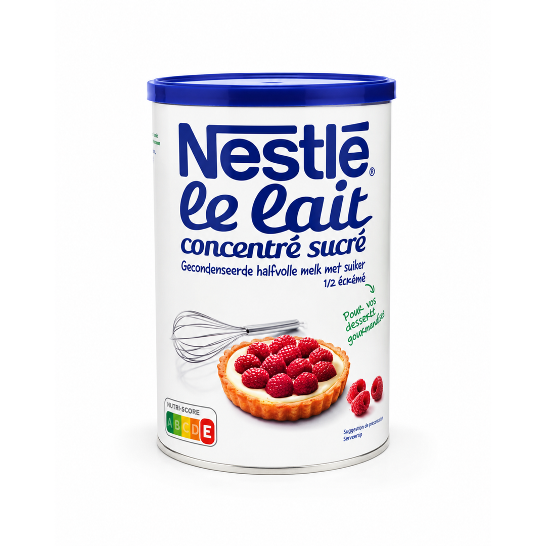 Nestlé – Lait Concentré Sucré Demi-Écrémé – 1 kg