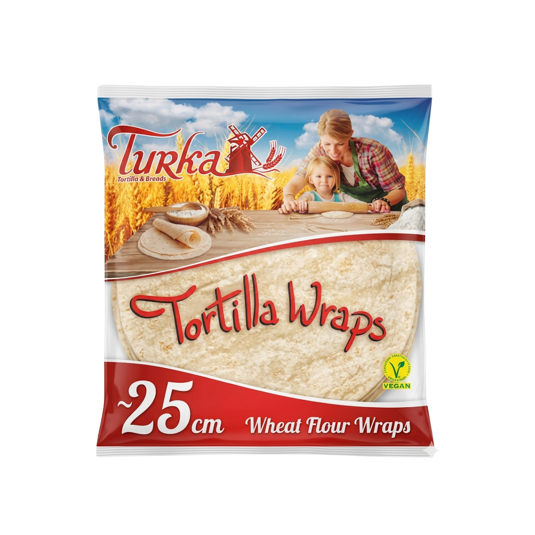 TURKA - Tortilla Wraps Vegan