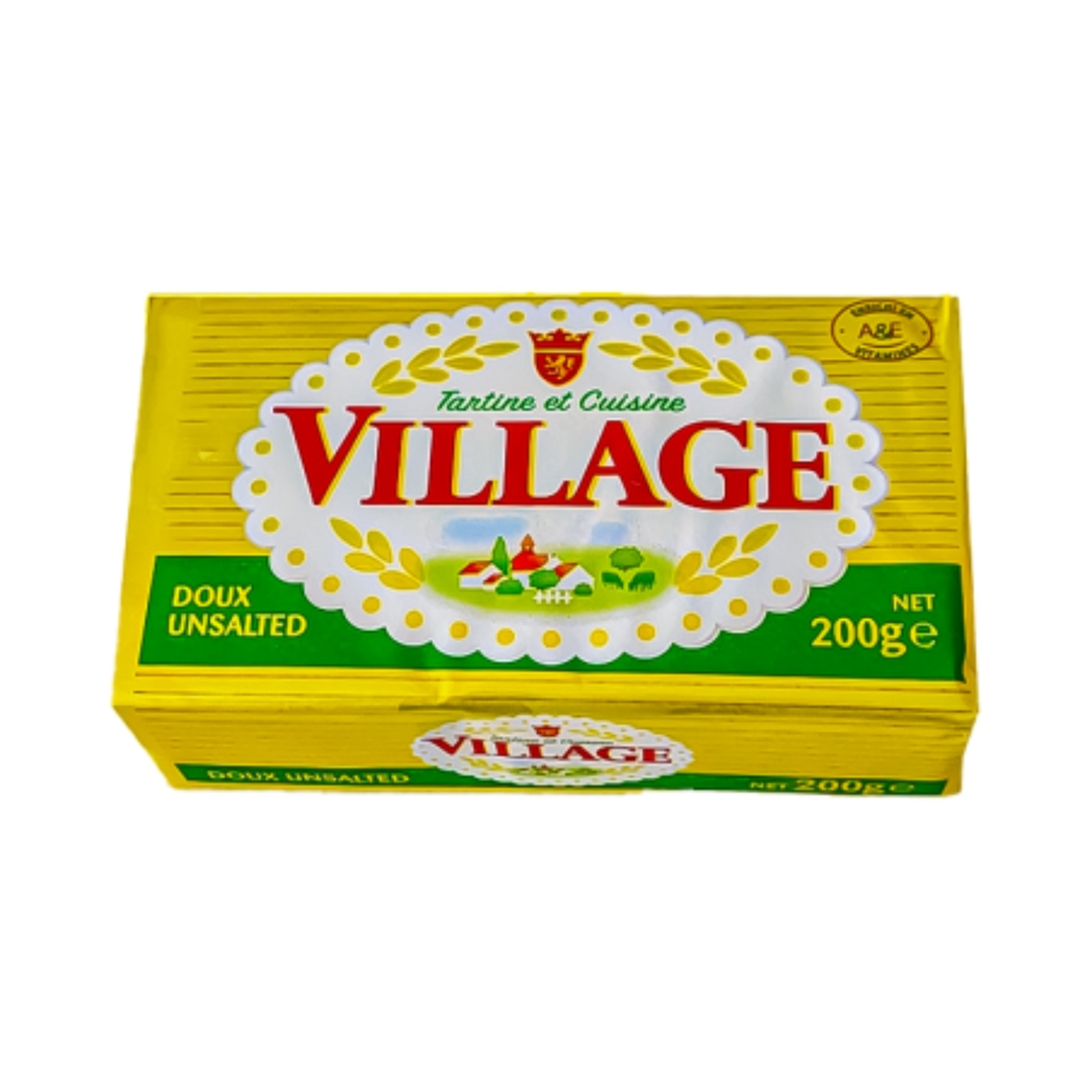Village – Beurre Doux Sans Sel – 200 g